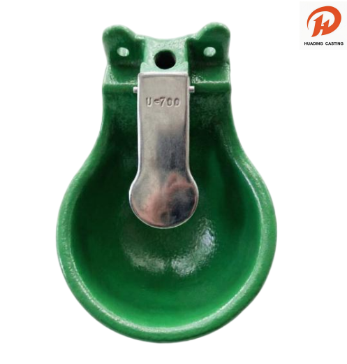Cast Iron Livestock Drinking Water Bowls with Stainless Steel Push Plate Cast Iron Livestock Drinking Water Bowls with Stainless Steel Push Plate