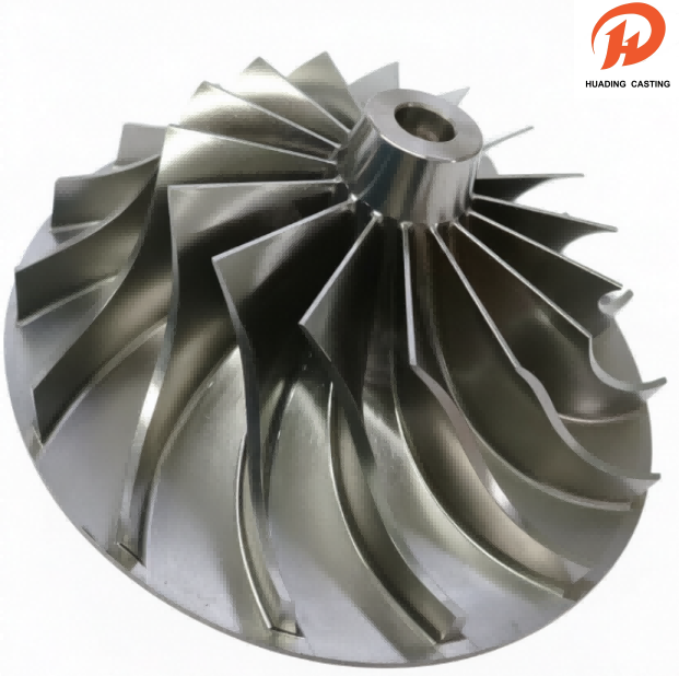 Precision CNC Machined Centrifugal Compressor Impellers Precision CNC Machined Centrifugal Compressor Impellers